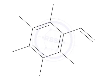 Chemical structure of 2,3,4,5,6-Pentamethylstyrene