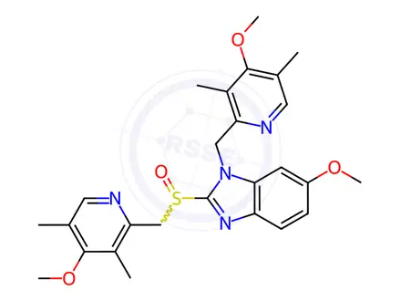 Chemical structure of Omeprazole Impurity 41
