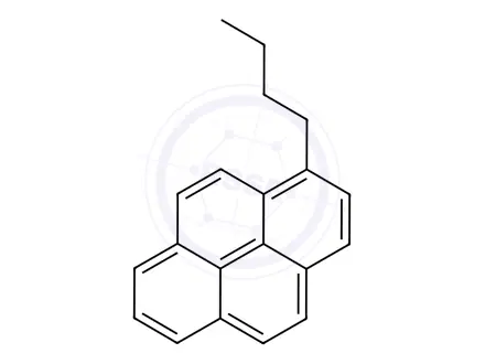 Chemical structure of 1-N-BUTYLPYRENE