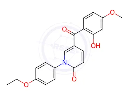 Chemical structure of 1-(4-Ethoxyphenyl)-5-(2-hydroxy-4-methoxybenzoyl)pyridin-2(1H)-one