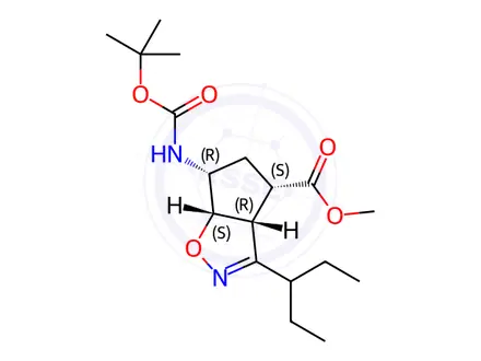 Chemical structure of Peramivir Impurity 303