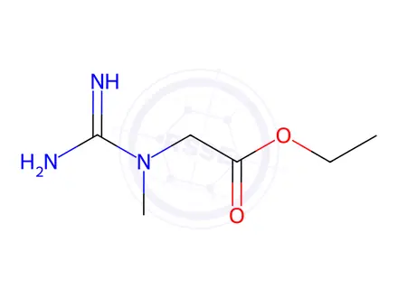 Chemical structure of Glycine, N-(aMinoiMinoMethyl)-N-Methyl-, ethyl ester