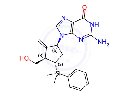 Chemical structure of Entecavir Impurity 209