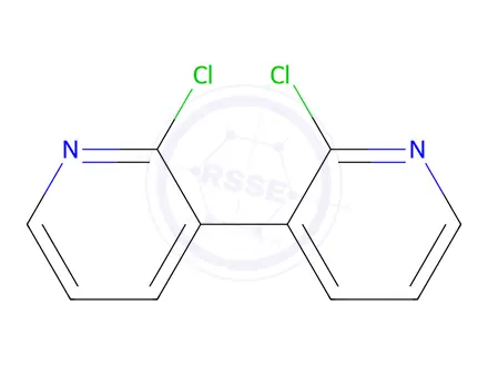 Chemical structure of 2,2'-Dichloro-3,3'-bipyridine