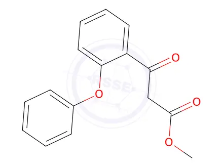 Chemical structure of Methyl 3-oxo-3-(2-phenoxyphenyl)propanoate