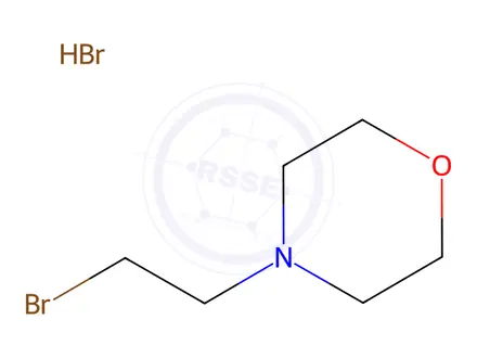 Chemical structure of 4-(2-Bromoethyl)morpholine hydrobromide