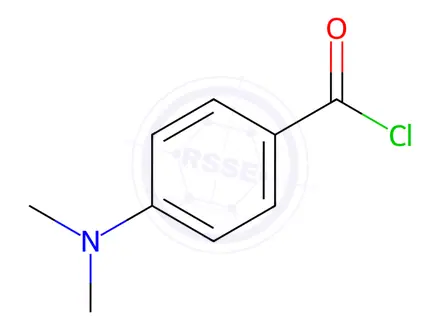 Chemical structure of 4-(Dimethylamino)benzoyl Chloride