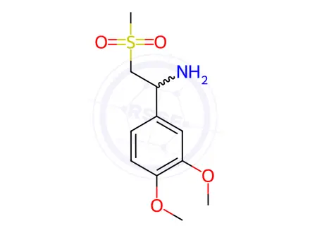 Chemical structure of Apremilast Impurity B