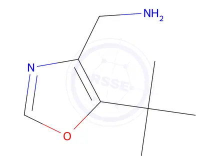 Chemical structure of (5-(Tert-butyl)oxazol-4-yl)methanamine