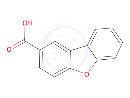 Chemical structure of Dibenzofuran-2-carboxylic Acid
