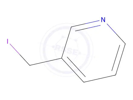 Chemical structure of 3-(IODOMETHYL)-PYRIDINE