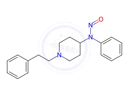 Chemical structure of N-Nitroso Fentanyl EP Impurity D