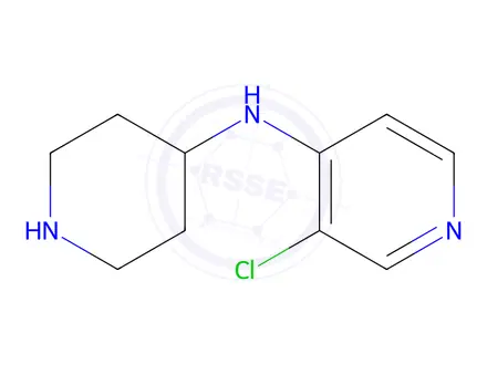 Chemical structure of 3-Chloro-n-(piperidin-4-yl)pyridin-4-amine
