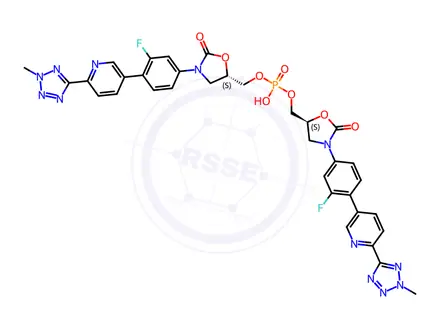 Chemical structure of Tedizolid Impurity 123