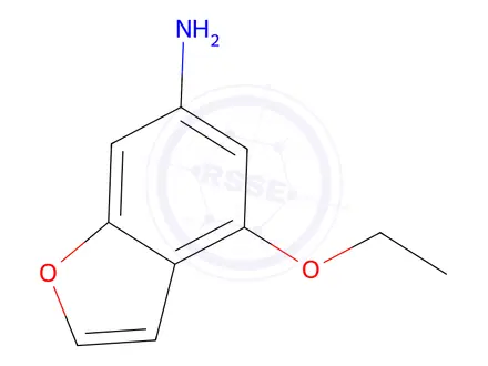 Chemical structure of 4-Ethoxybenzofuran-6-amine