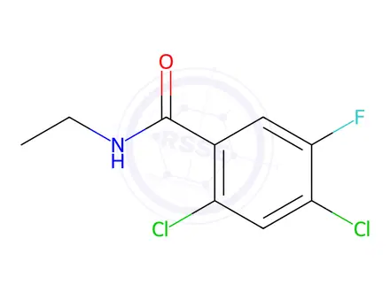 Chemical structure of Ciprofloxacin Hydrochloride Impurity 39