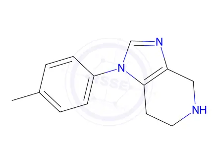 Chemical structure of 1-(4-methylphenyl)-1H,4H,5H,6H,7H-imidazo[4,5-c]pyridine