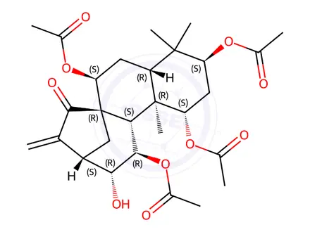 Chemical structure of Bulleyanin