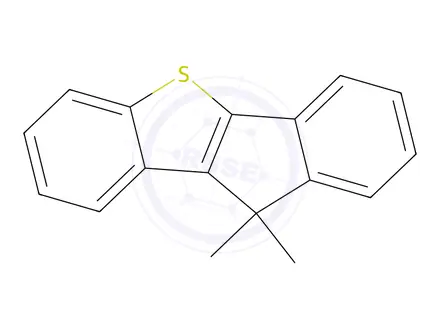 Chemical structure of 10,10-Dimethyl-10H-benzo[b]indeno[2,1-d]thiophene