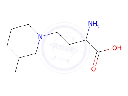 Chemical structure of 2-Amino-4-(3-methylpiperidin-1-yl)butanoic acid