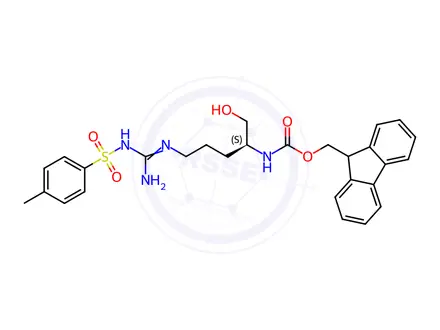 Chemical structure of Fmoc-Arg(Tos)-ol