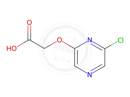 Chemical structure of 2-[(6-Chloropyrazin-2-yl)oxy]acetic acid