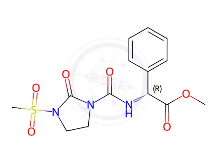 Chemical structure of Mezlocillin Impurity 25