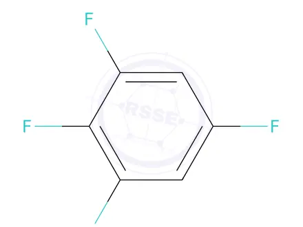Chemical structure of 1,2,3,5-Tetrafluorobenzene