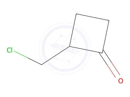 Chemical structure of 2-(chloromethyl)cyclobutanone