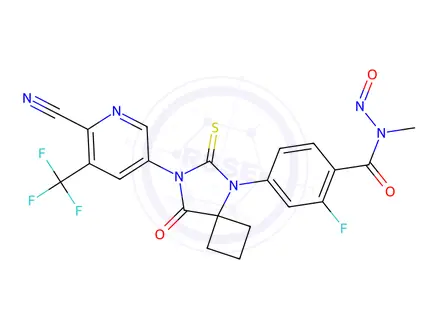 Chemical structure of Apalutamide Impurity 68