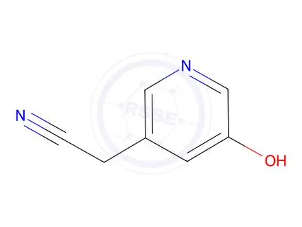 Chemical structure of 2-(5-Hydroxypyridin-3-yl)acetonitrile