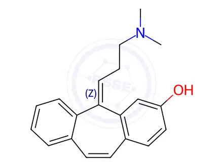 Chemical structure of 3-Hydroxy Cyclobenzaprine