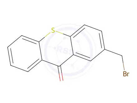 Chemical structure of 2-(bromomethyl)-9H-thioxanthen-9-one