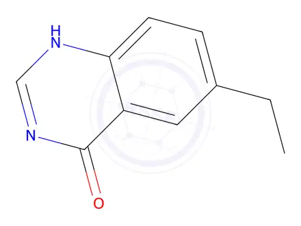 Chemical structure of 6-Ethylquinazolin-4(1H)-one