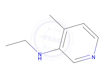 Chemical structure of N-ethyl-4-methylpyridin-3-amine