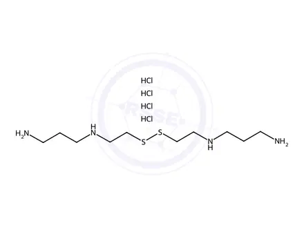 Chemical structure of amifostine disulfide