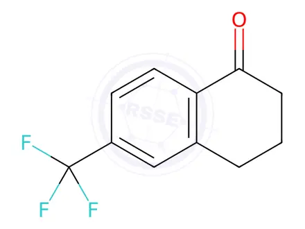 Chemical structure of 6-Trifluoromethyltetralin-1-one