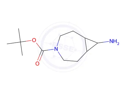Chemical structure of Tert-butyl 8-amino-4-azabicyclo[5.1.0]Octane-4-carboxylate