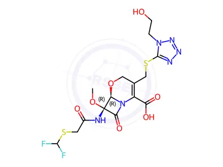 Chemical structure of Flomoxef