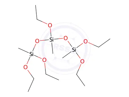 Chemical structure of 1,1,3,5,5-PENTAETHOXY-1,3,5-TRIMETHYLTRISILOXANE