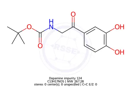 Chemical structure of Dopamine Impurity 124
