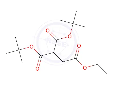 Chemical structure of TERT-BUTYL ETHYL 2-[(TERT-BUTYL)OXYCARBONYL]BUTANE-1,4-DIOATE