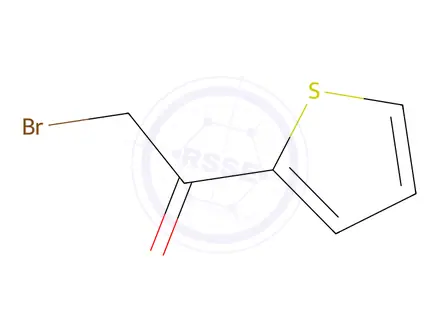 Chemical structure of 2-(2-bromoacetyl)thiophene