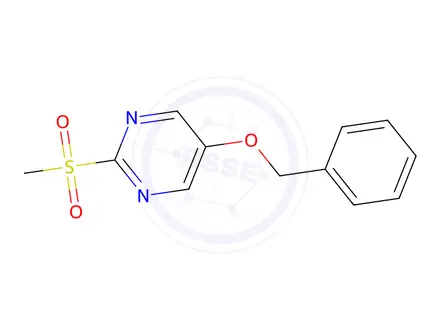 Chemical structure of 5-(Benzyloxy)-2-methanesulfonylpyrimidine