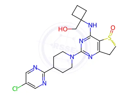 Chemical structure of Nerandomilast Impurity 1
