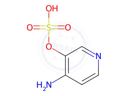 Chemical structure of 4-Amino-3-Hydroxypyridine Sulfate