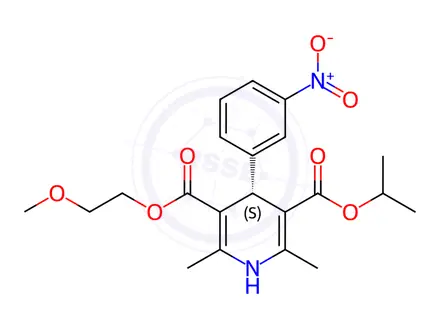Chemical structure of S-Nimodipine