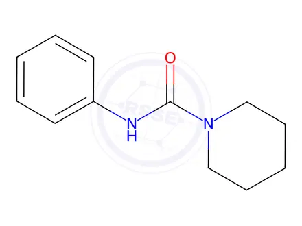 Chemical structure of n-Phenylpiperidine-1-carboxamide
