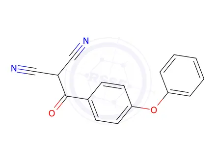 Chemical structure of 2-(4-Phenoxybenzoyl)malononitrile