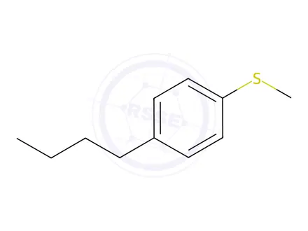 Chemical structure of (4-Butylphenyl)(methyl)sulfane